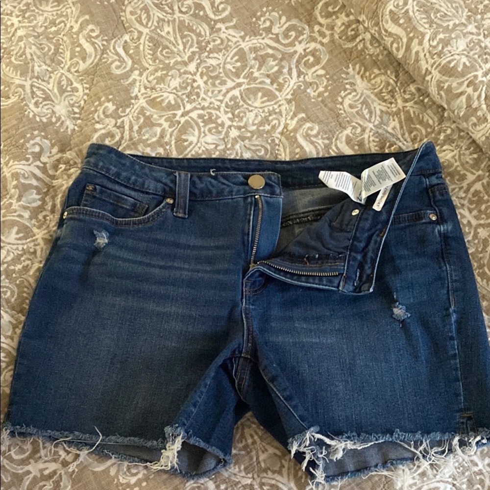 Blue Denim Shorts